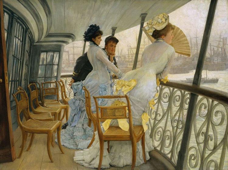 The Gallery of Hms Callcutta (Portsmouth) (nn01), James Tissot